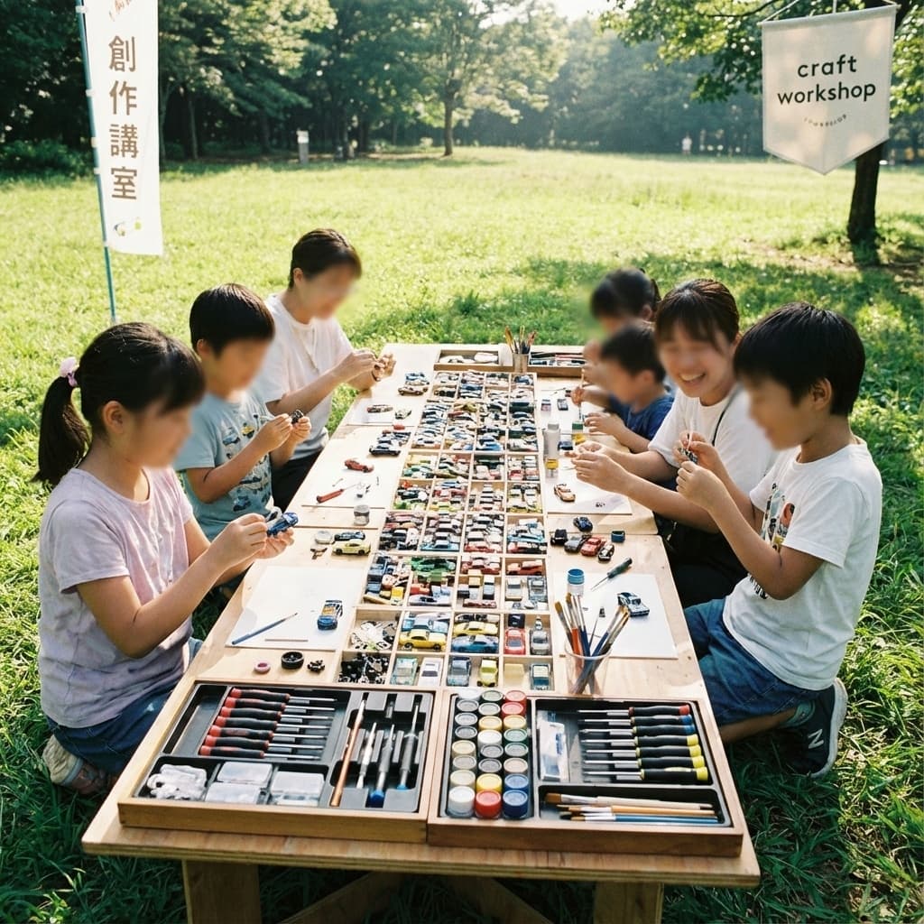 親子でいっしょにカスタム収納グッズをつくろう